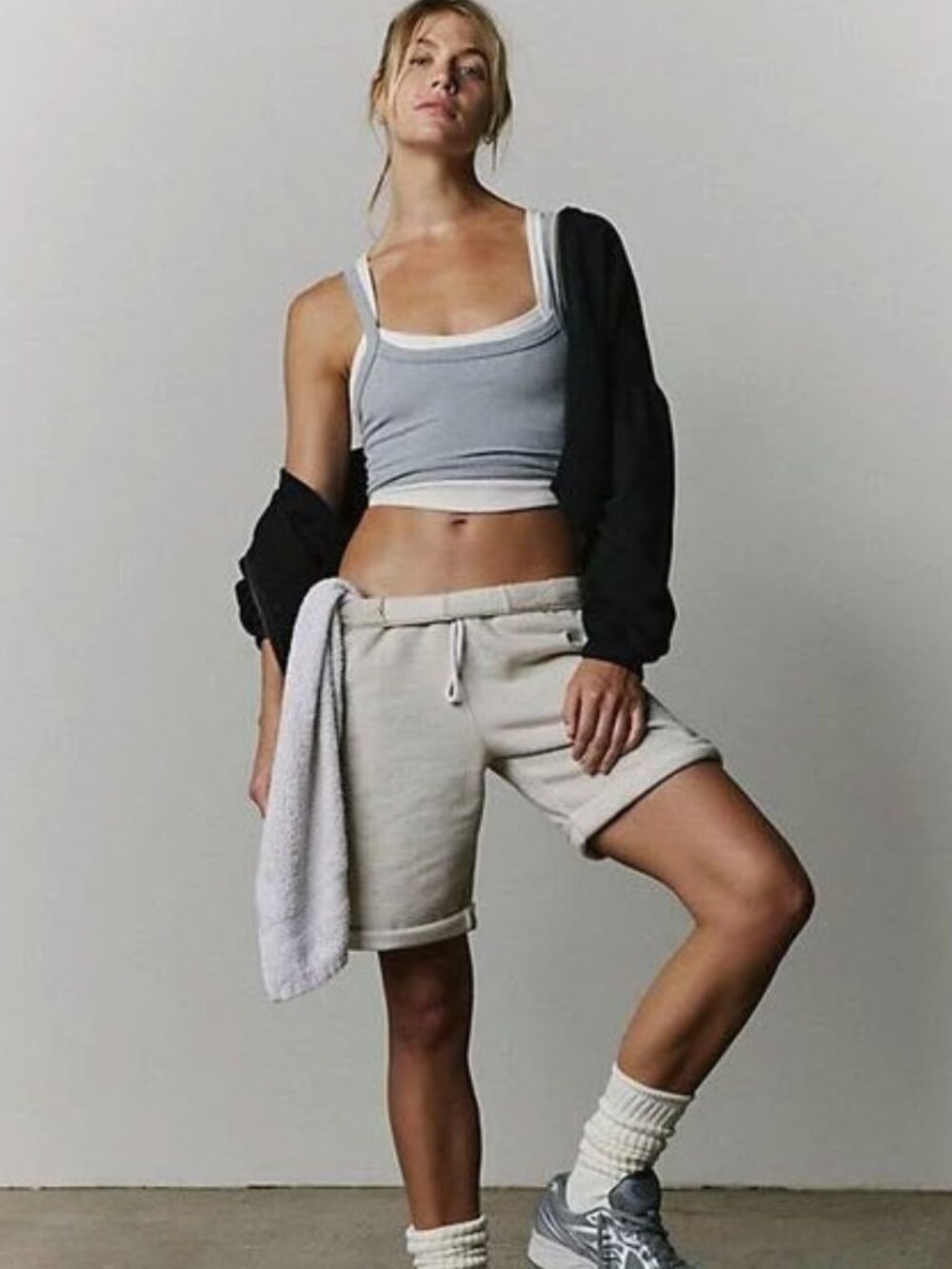 FP Movement by Free People For The Win Midi Shorts